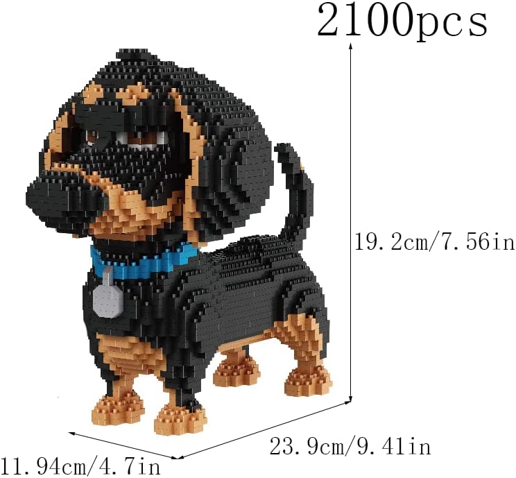 Dachshund Dog Bricks - Goodogz