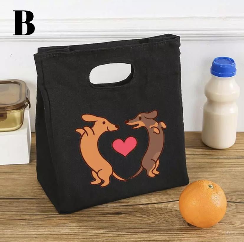 DACHSHUND SAUSAGE DOG TRAVEL LUNCH THERMAL BAG - Goodogz