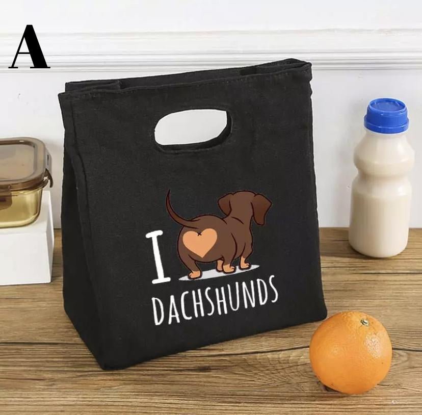 DACHSHUND SAUSAGE DOG TRAVEL LUNCH THERMAL BAG - Goodogz