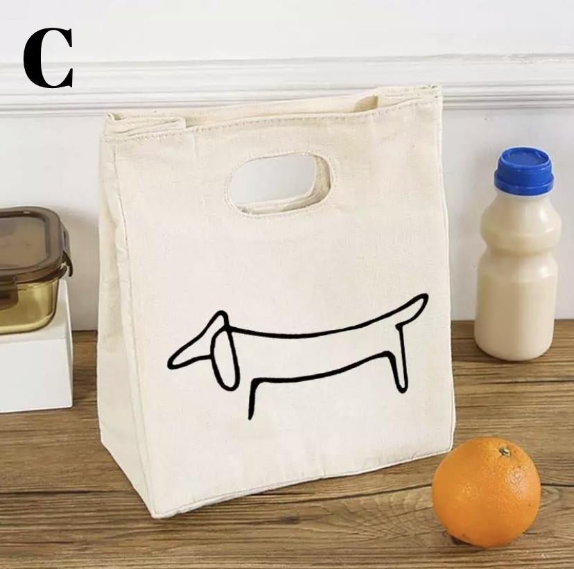 DACHSHUND SAUSAGE DOG TRAVEL LUNCH THERMAL BAG - Goodogz