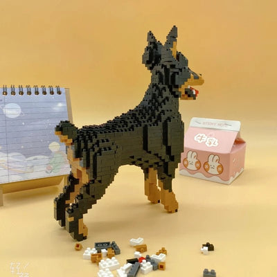 Doberman Nano Building Block Set - Goodogz