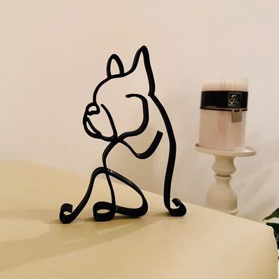 Dog Minimalist Art Sculpture - Goodogz