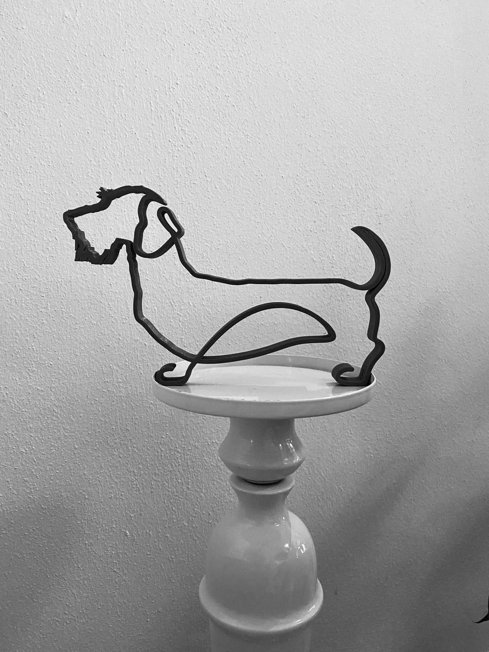 Dog Minimalist Sculpture - Goodogz