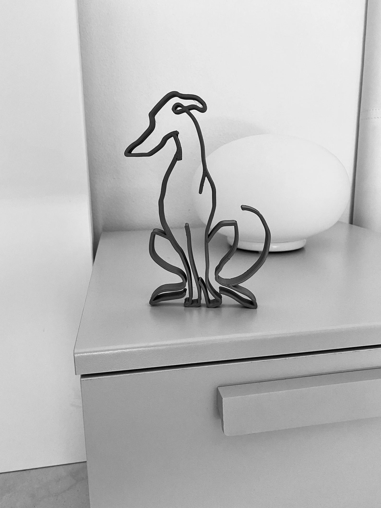 Dog Minimalist Sculpture - Goodogz