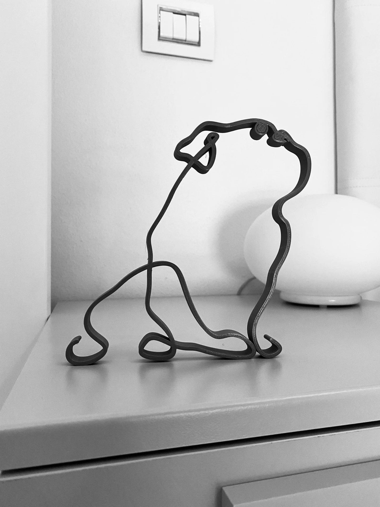 Dog Minimalist Sculpture - Goodogz