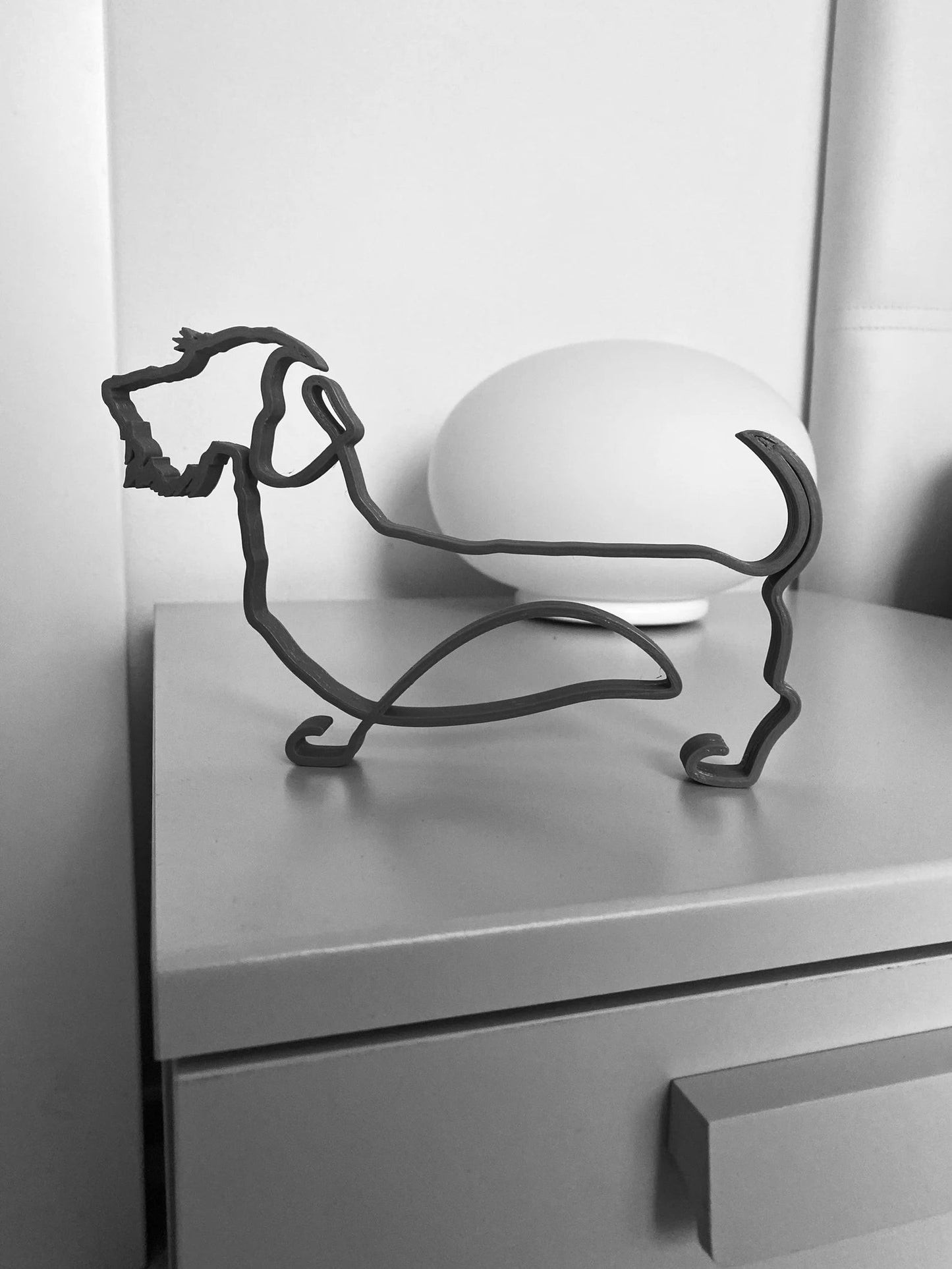 Dog Minimalist Sculpture - Goodogz