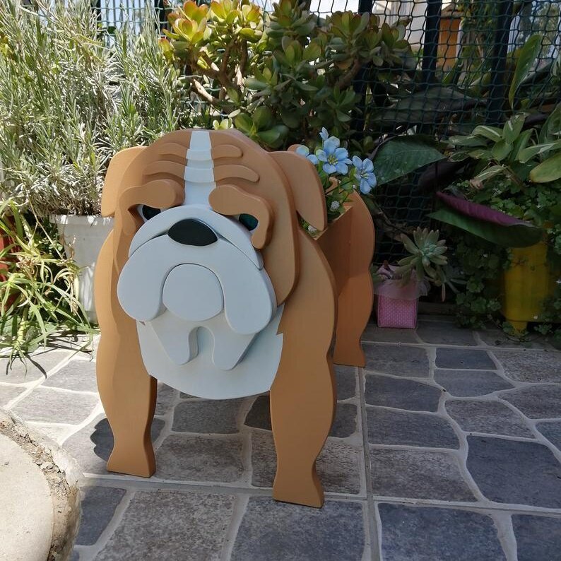 English Bulldog Planter - Goodogz