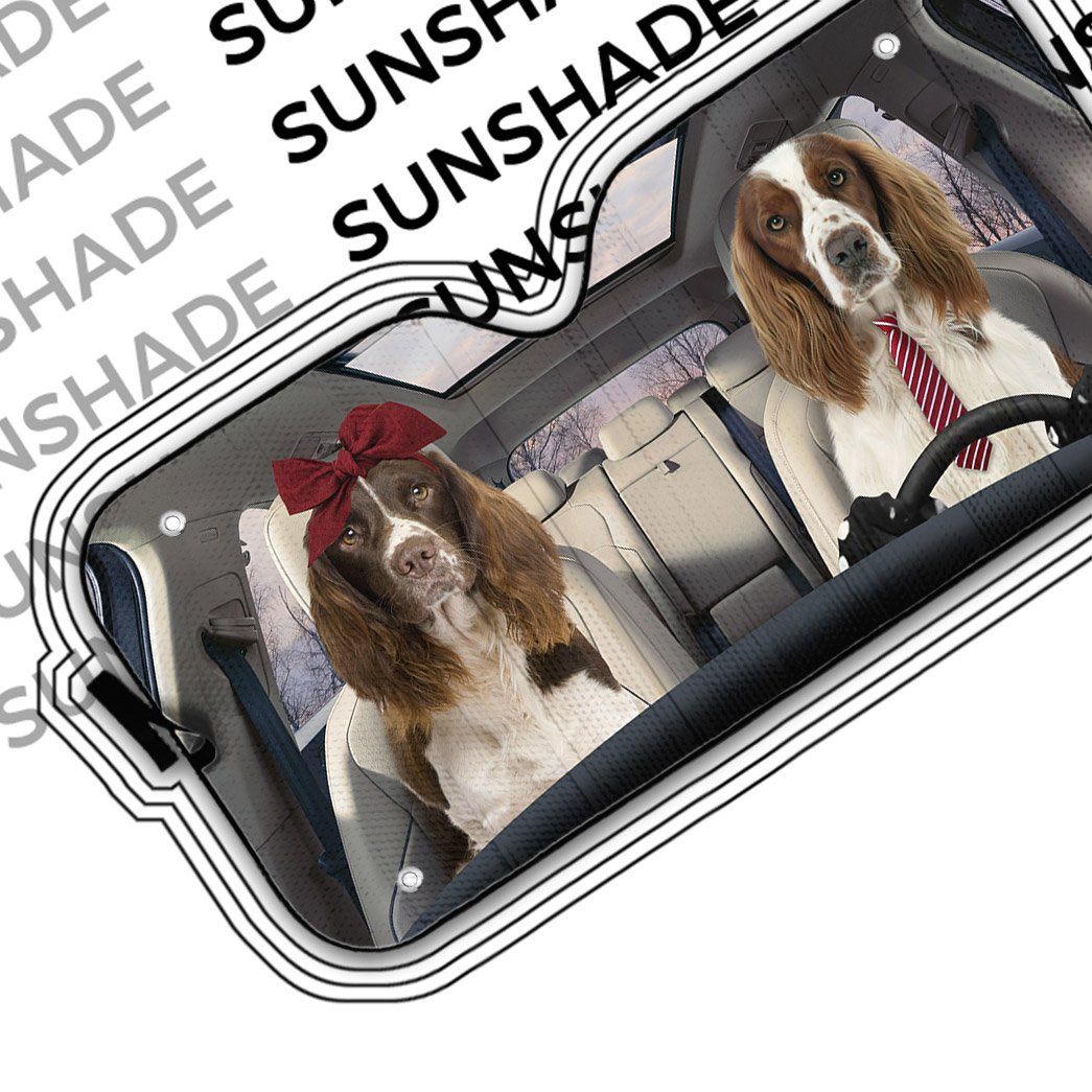 ENGLISH SPRINGER SPANIEL CAR SUNSHADE - Goodogz