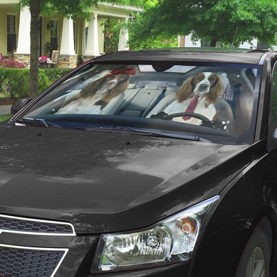 ENGLISH SPRINGER SPANIEL CAR SUNSHADE - Goodogz