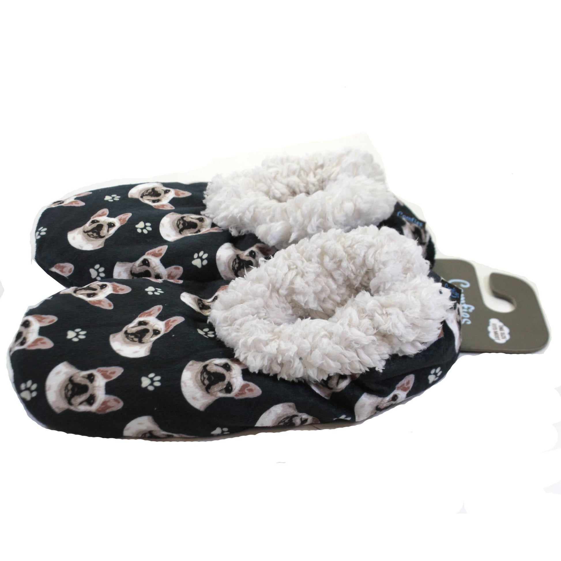 French Bulldog Women’s Slippers - One Size Fits Most - Goodogz