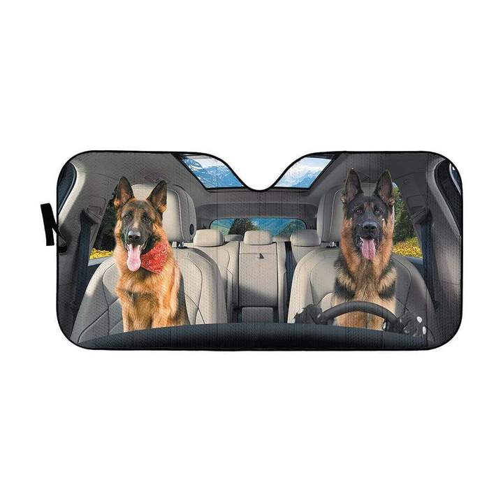 GERMAN SHEPHERD CAR SUNSHADE - Goodogz