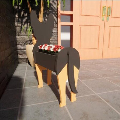 German Shepherd dog planter - Goodogz