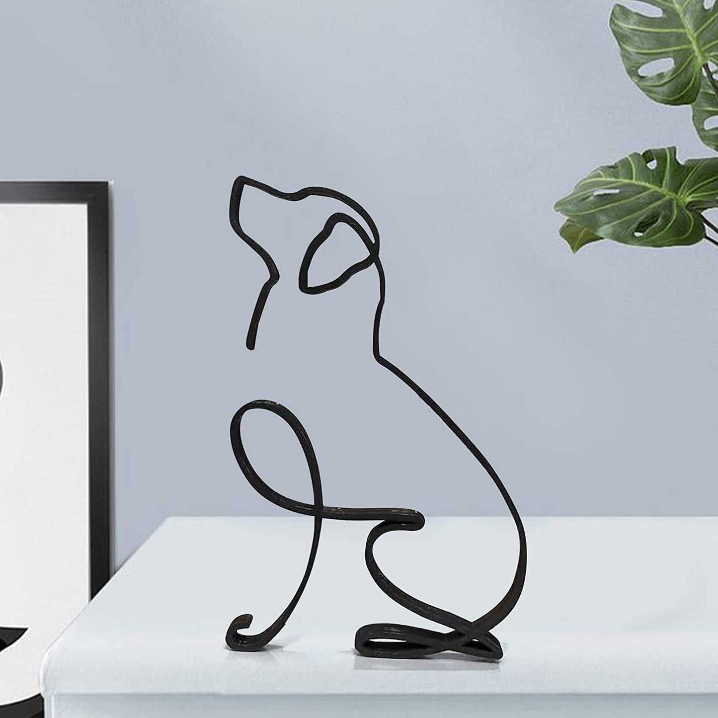 Golden Retriever Minimalist Art Sculpture - Goodogz