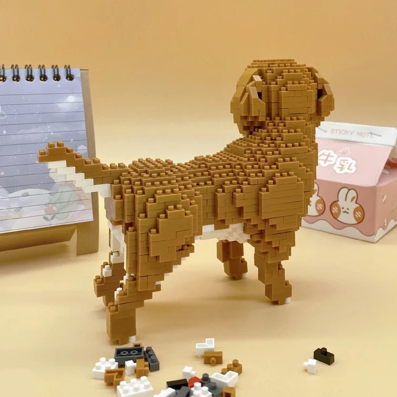 Golden Retriever Nano Building Block Set - Goodogz