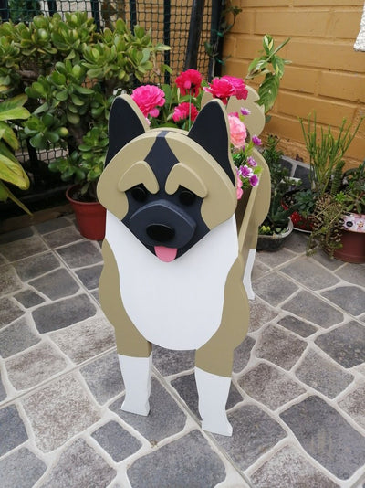 Hand-made Akita Planter - Goodogz