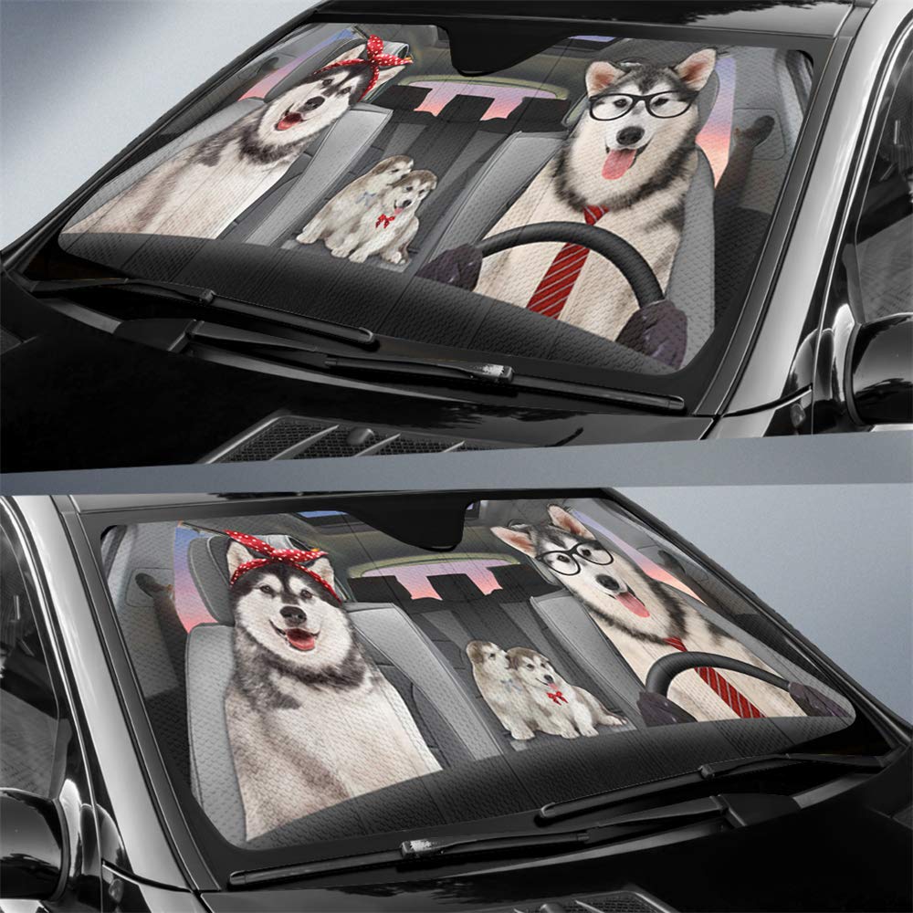 HUSKY CAR SUNSHADE - Goodogz