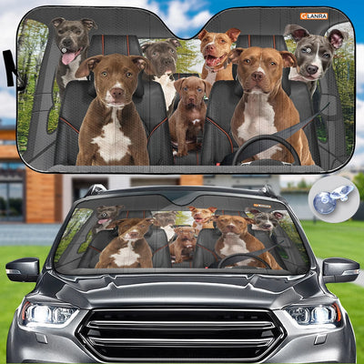 PITBULL CAR SUNSHADE