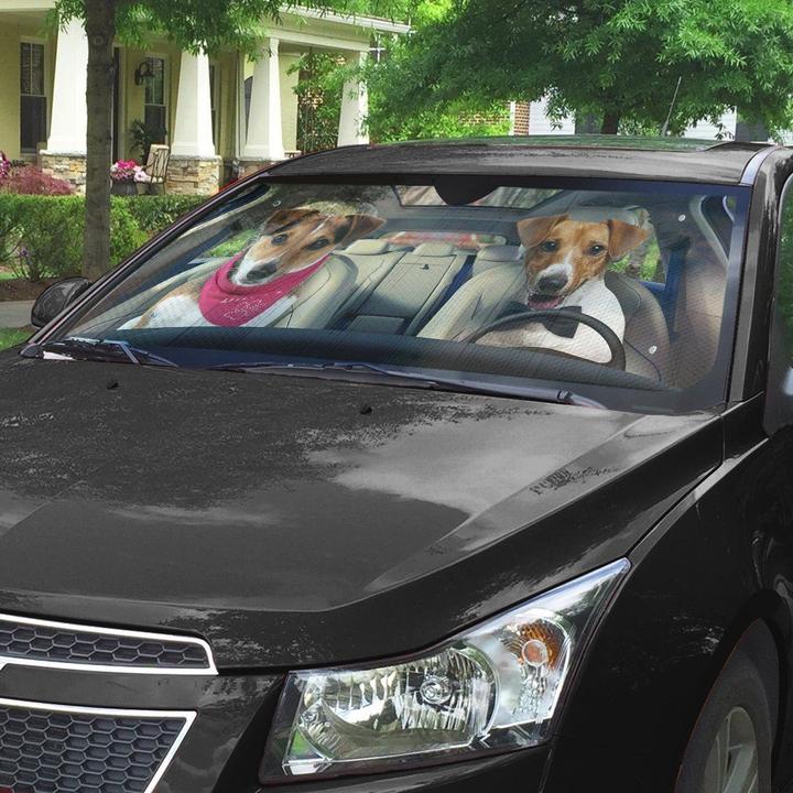 JACK RUSSELL CAR SUNSHADE - Goodogz