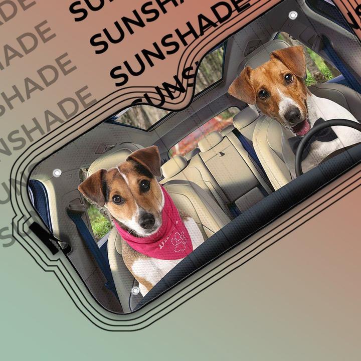 JACK RUSSELL CAR SUNSHADE - Goodogz