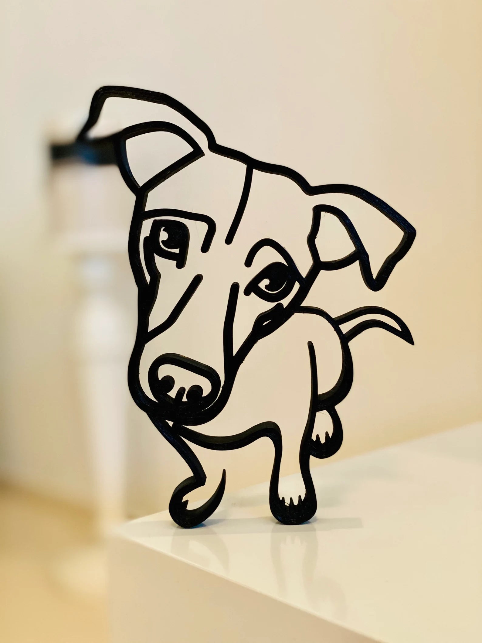 Jack Russell Cartoony Art Sculpture - Goodogz