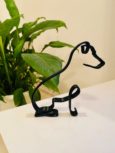 Jack Russell Minimalist Art Sculpture - Goodogz