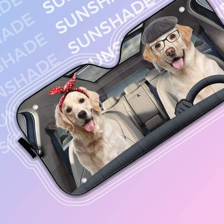 LABRADOR RETRIEVER CAR SUNSHADE - Goodogz