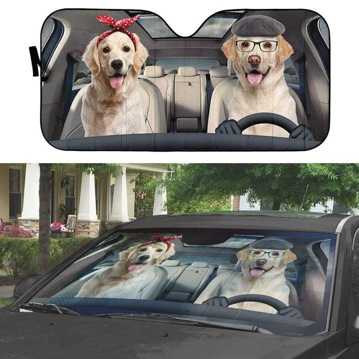 LABRADOR RETRIEVER CAR SUNSHADE - Goodogz