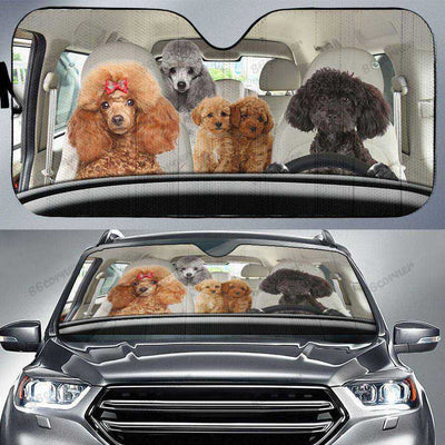 POODLE CAR SUN SHADE - Goodogz