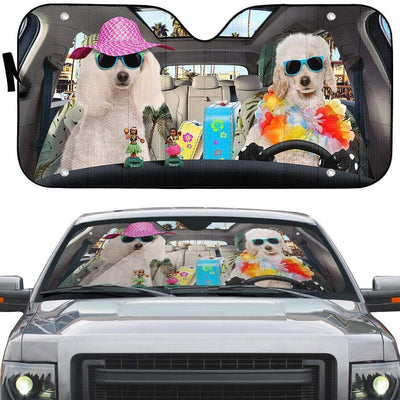 POODLE CAR SUNSHADE 2022 - Goodogz