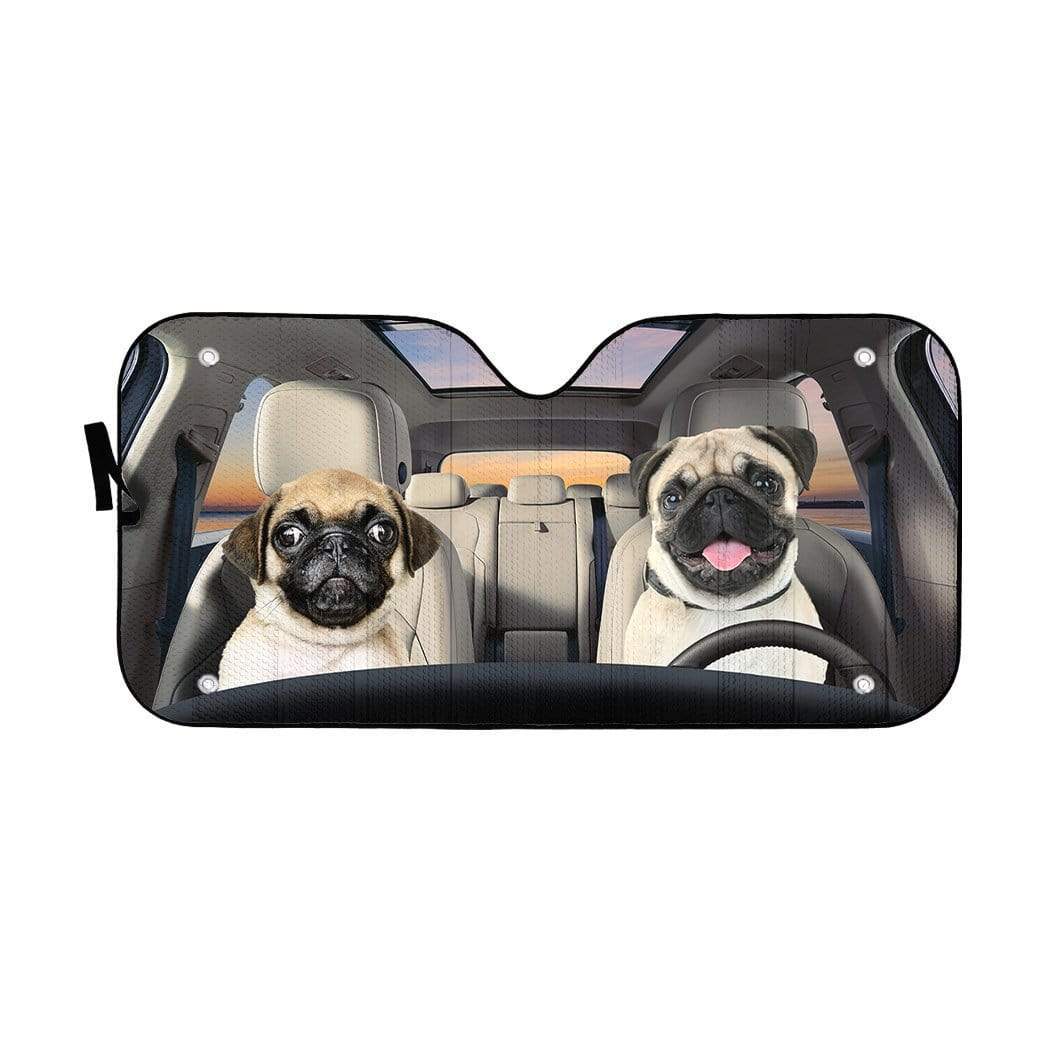 PUG CAR SUNSHADE - Goodogz