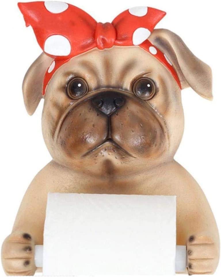 Pug toilet paper holder - Goodogz