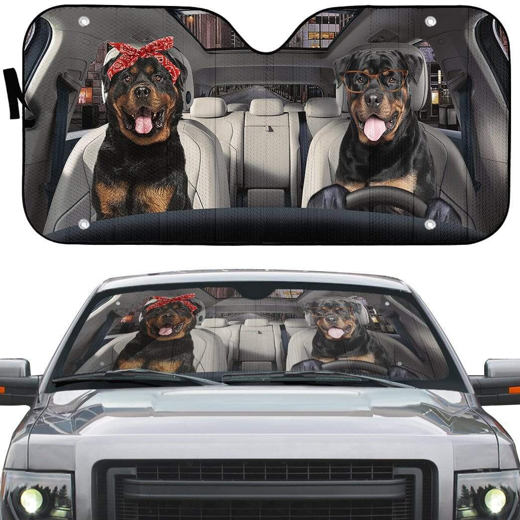 ROTTWEILER CAR SUNSHADE - Goodogz