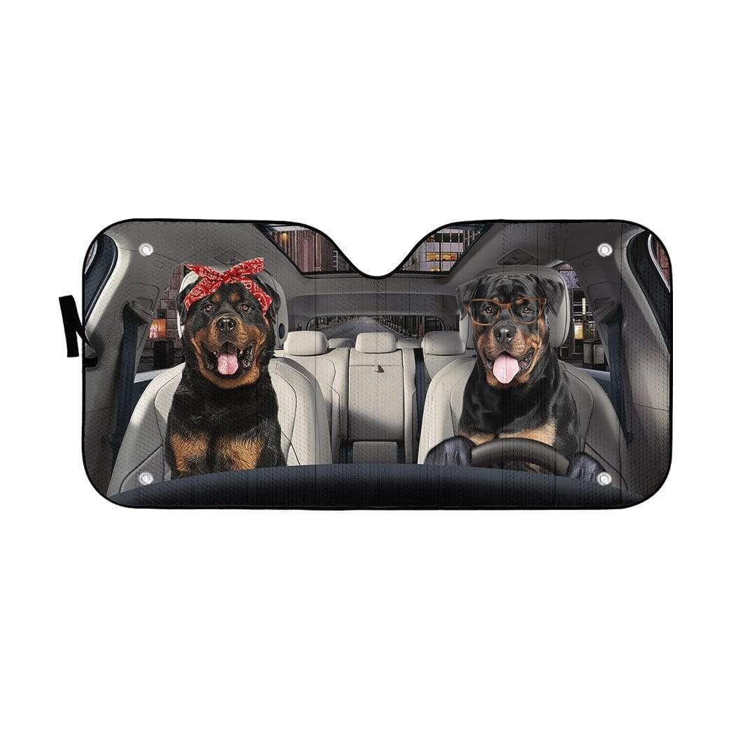 ROTTWEILER CAR SUNSHADE - Goodogz