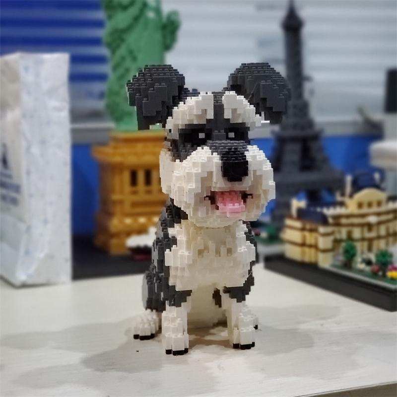 Schnauzer Dog Bricks - Goodogz