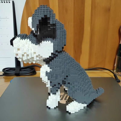 Schnauzer Dog Bricks - Goodogz