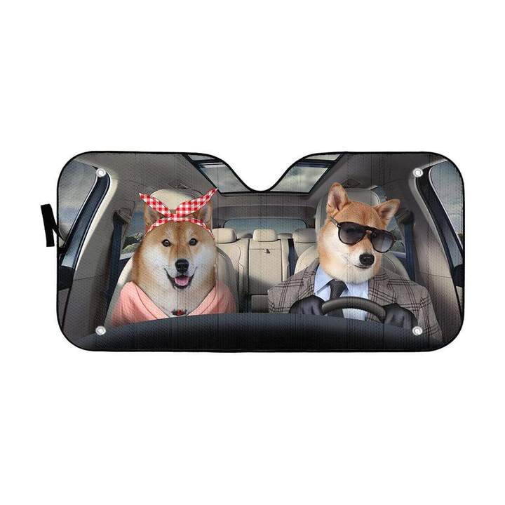 SHIBA INU CAR SUNSHADE - Goodogz