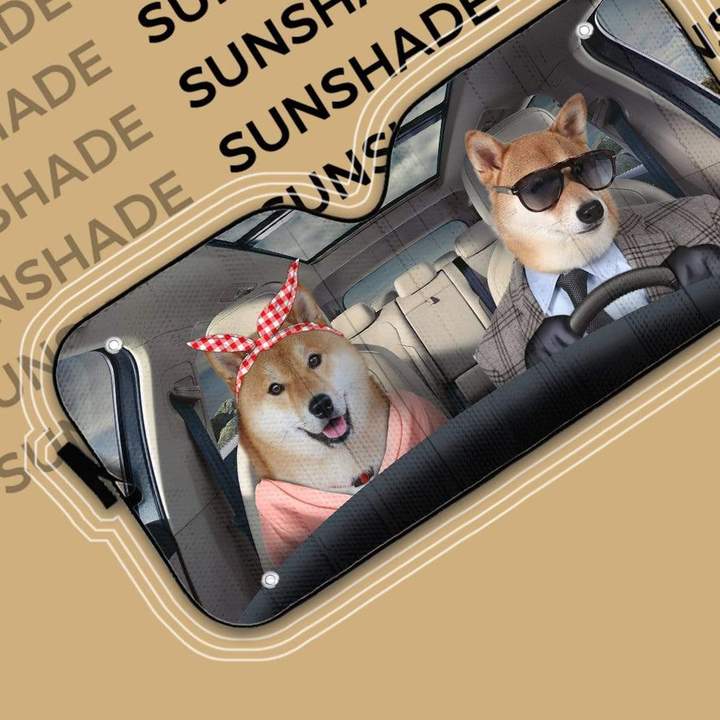 SHIBA INU CAR SUNSHADE - Goodogz