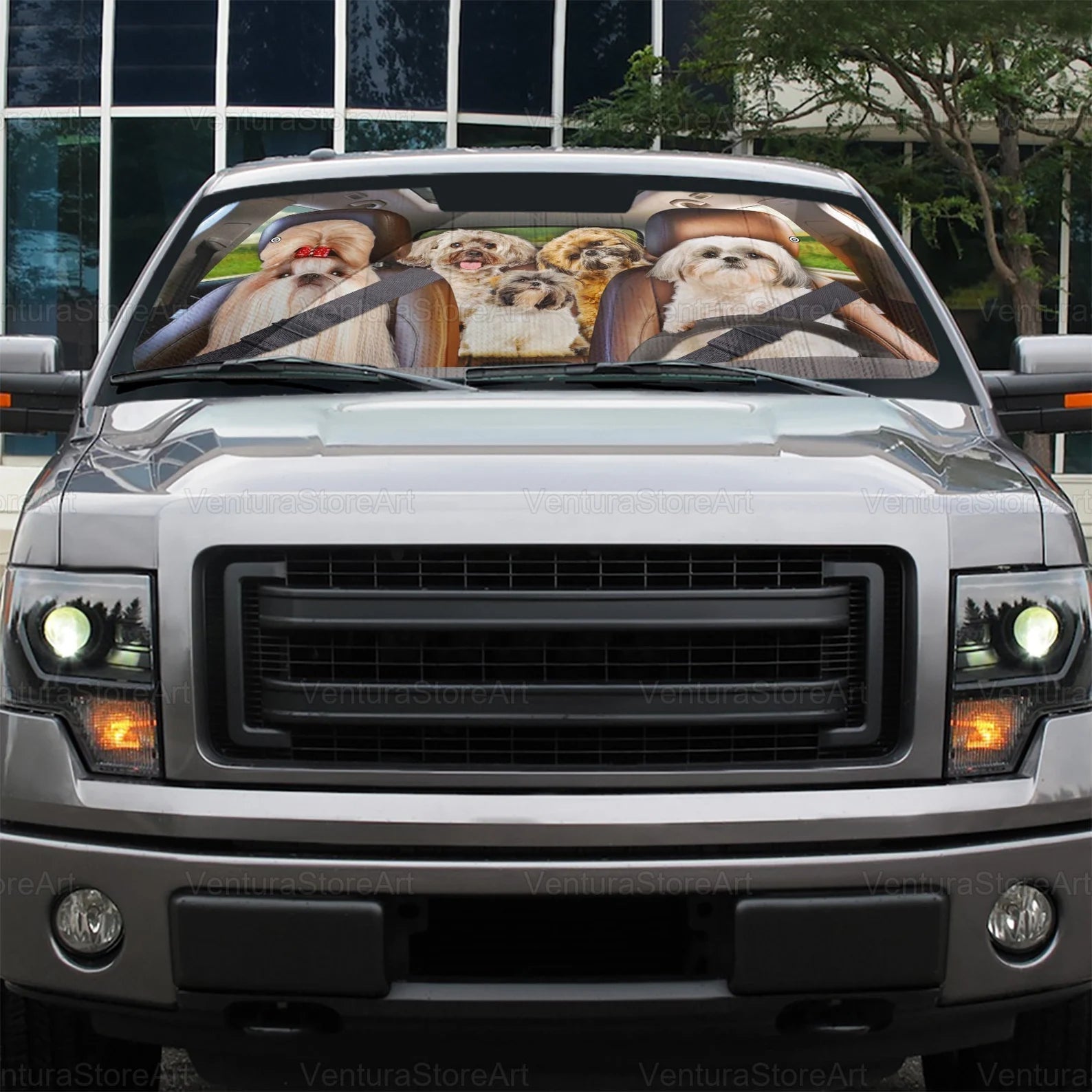 SHIH TZU CAR SUNSHADE - Goodogz