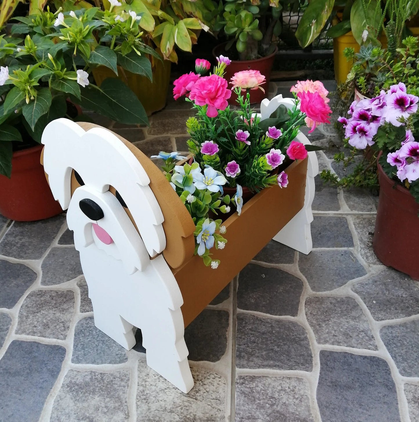 Shih Tzu dog planter - Goodogz