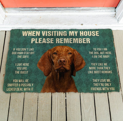 Vizsla funny doormat - Goodogz