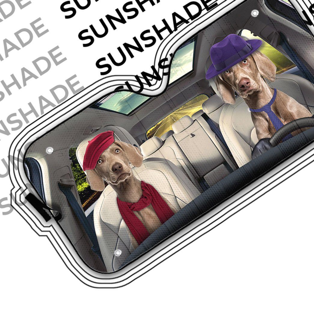 WEIMARANER CAR SUNSHADE - Goodogz