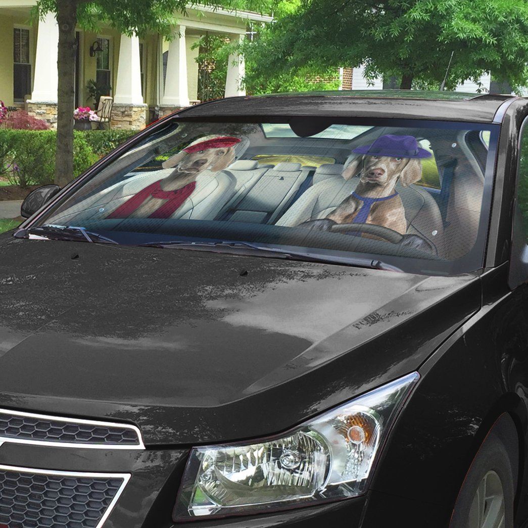 WEIMARANER CAR SUNSHADE - Goodogz