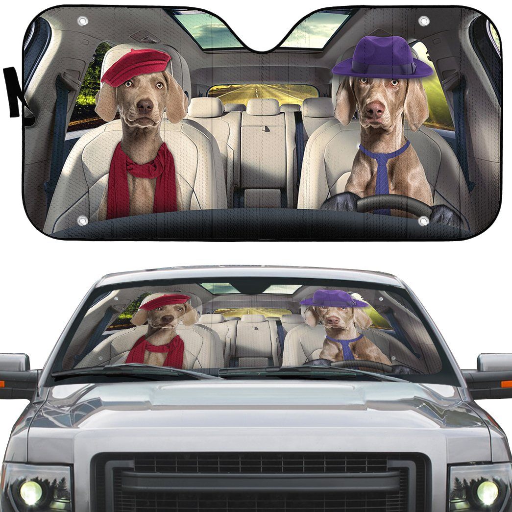 WEIMARANER CAR SUNSHADE - Goodogz