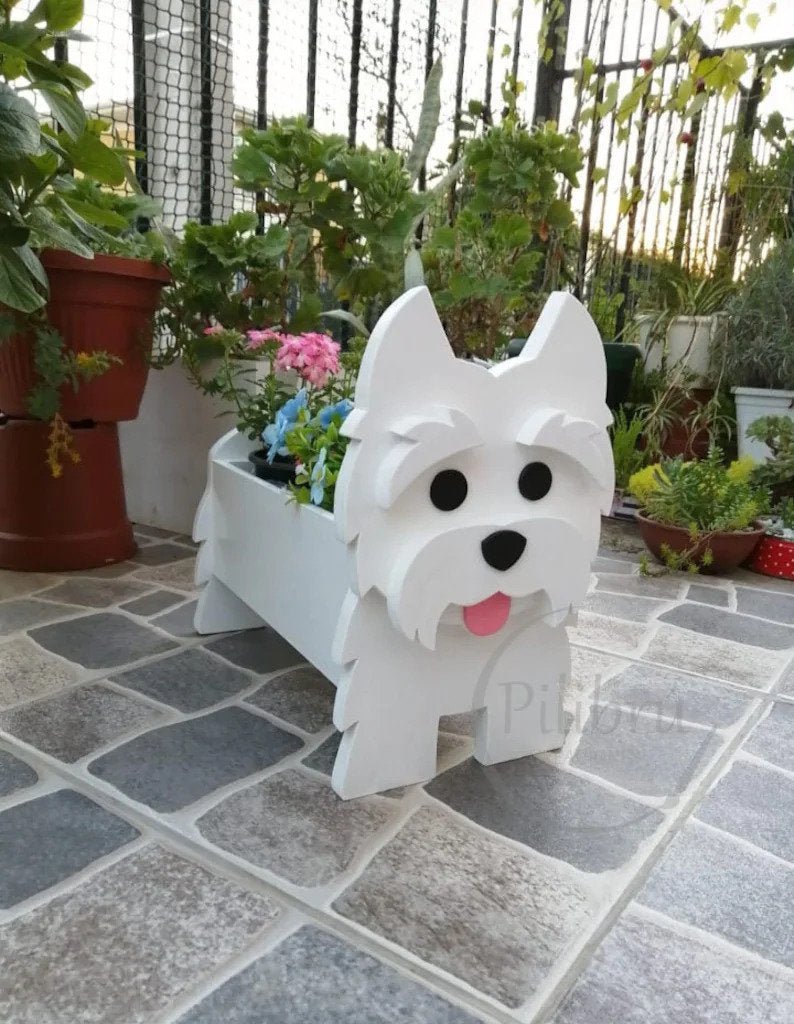 Westie dog planter - Goodogz