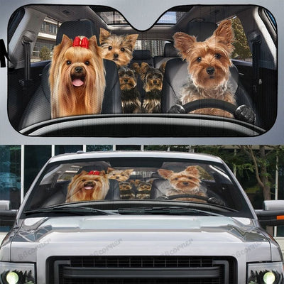 YORKIE CAR SUNSHADE - Goodogz