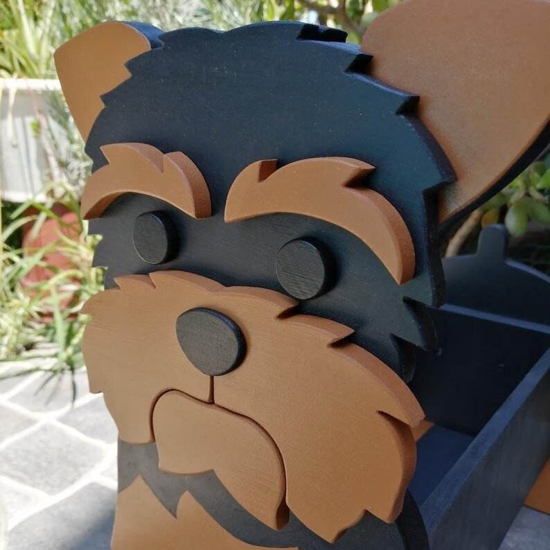 Yorkie dog planter - Goodogz